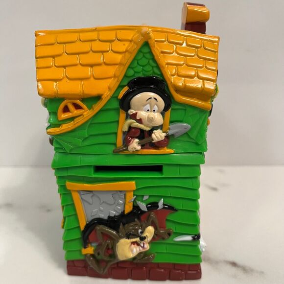 Russell Stover Looney Tunes Haunted House Halloween Candy Bank Vintage 1997 - Picture 6 of 11
